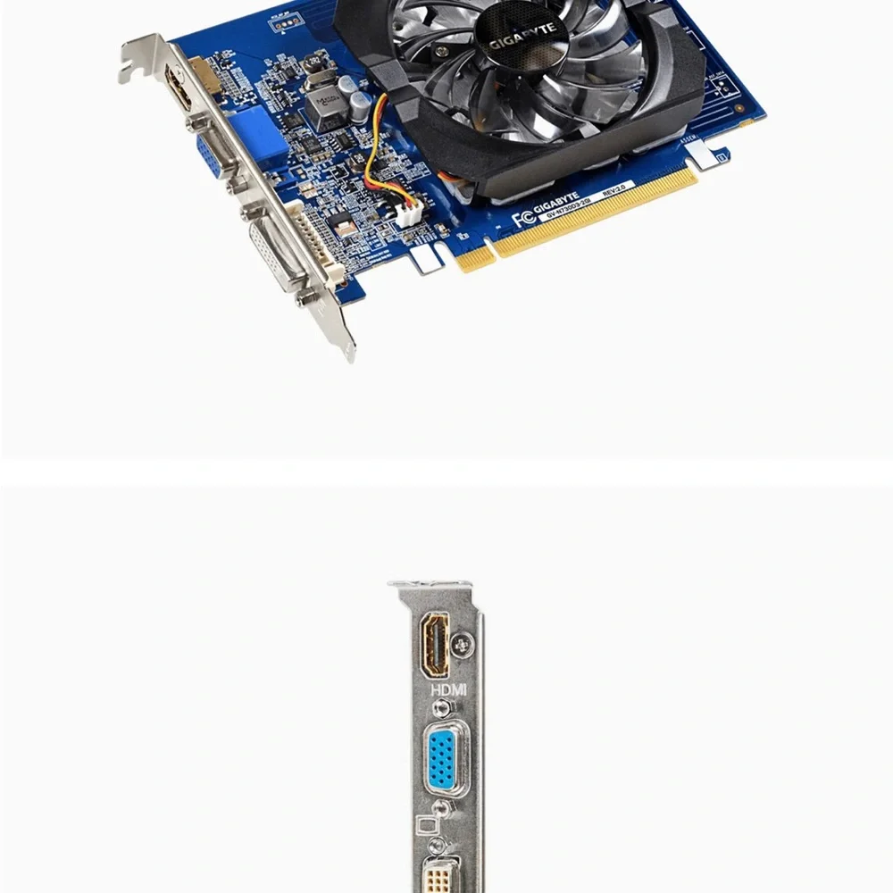 Gigabyte GeForce GT 730 2GB 64-bit DDR3, GV-N730D3-2GI REV3.0 Graphic Cards